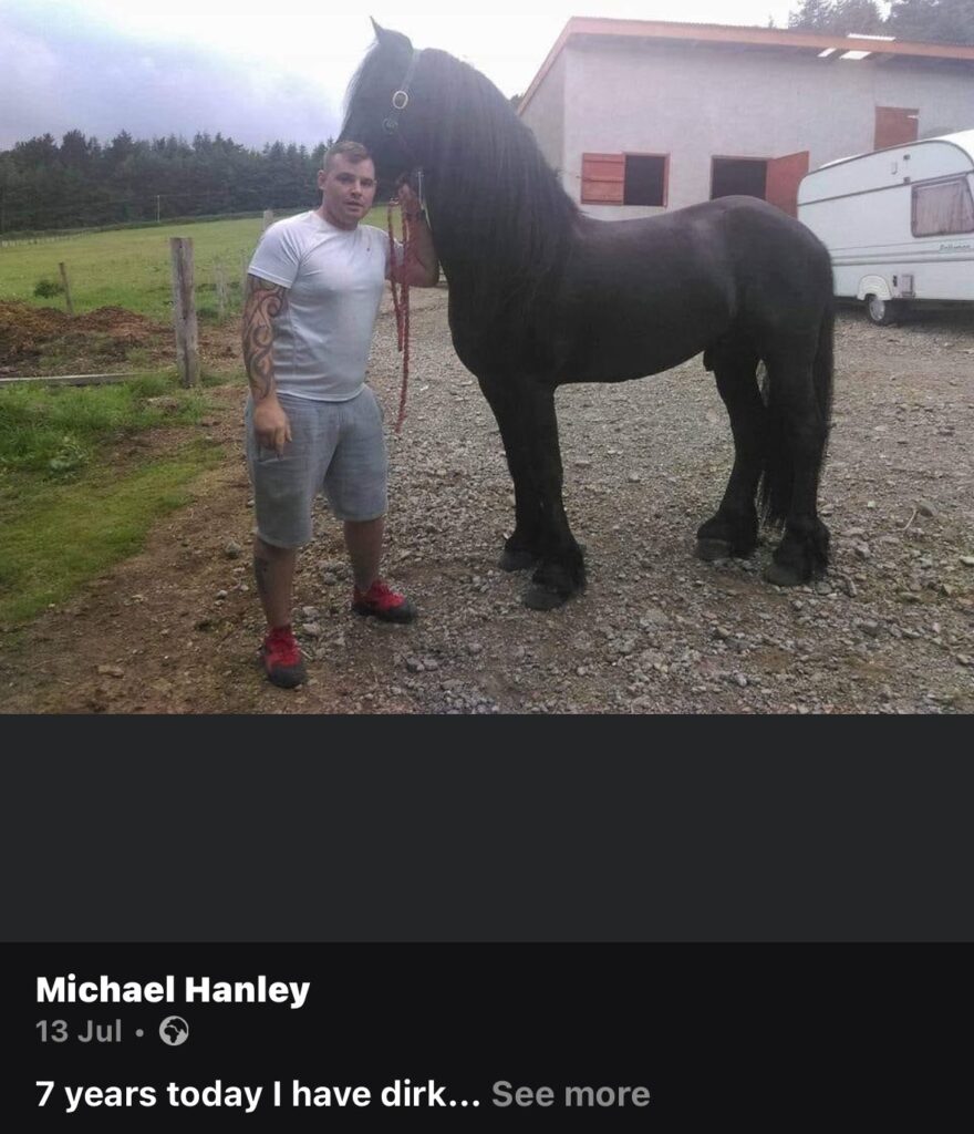 Michael Hanley Horse Video 